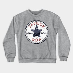 Patrick Star Logo Crewneck Sweatshirt